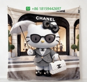 Chanel Throw Blankets